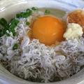 元気の素は『朝からガッツリ！』・かまあげチリメン丼