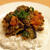 なすとトマトのドライカレー