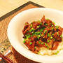 簡単！なすと豚肉の甘辛炒め バター風味