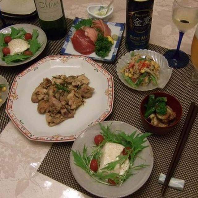 日本酒か白ワイン　どちらを飲みますか？