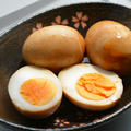 スペアリブの旨煮の煮汁 de 味付け卵