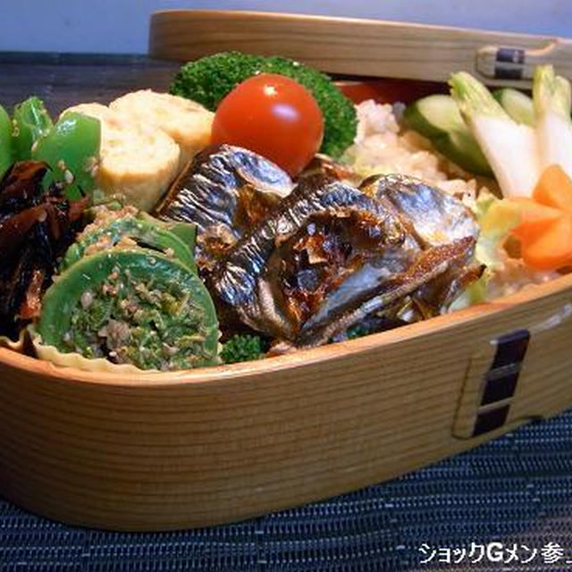 飯ウマ保存食と春野菜弁～っ♪