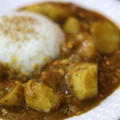 長芋と長ねぎのツナカレー