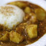 長芋と長ねぎのツナカレー