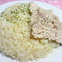 *炊飯器でガーリックチキンライス*