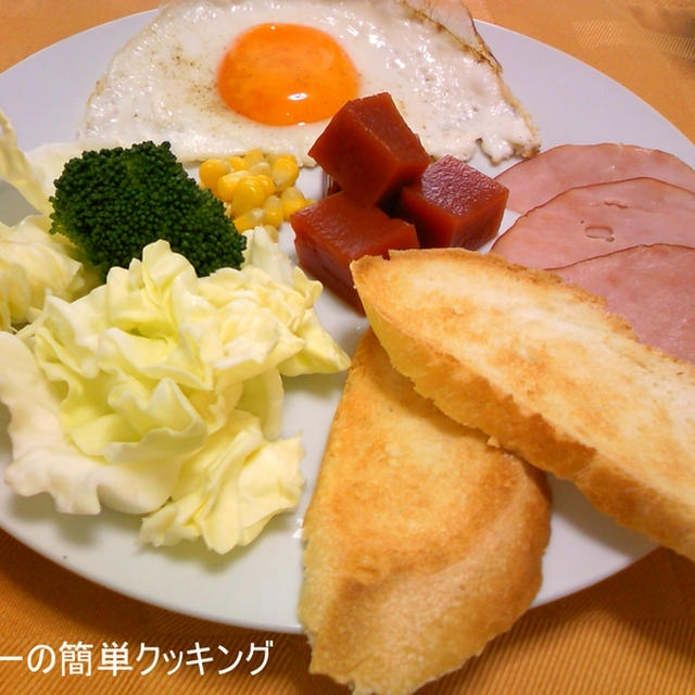 モーニング　プレート