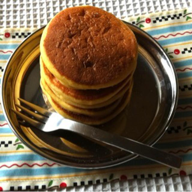 大豆粉のパンケーキ