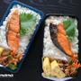 男子中高生弁当 / 簡単！激うまトンテキ弁当と鮭弁