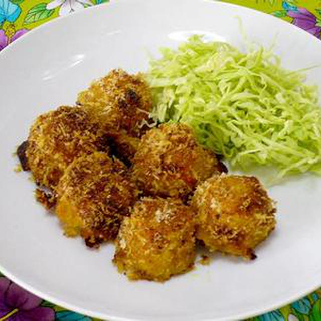 カレースパイスたっぷり　帆立フリット