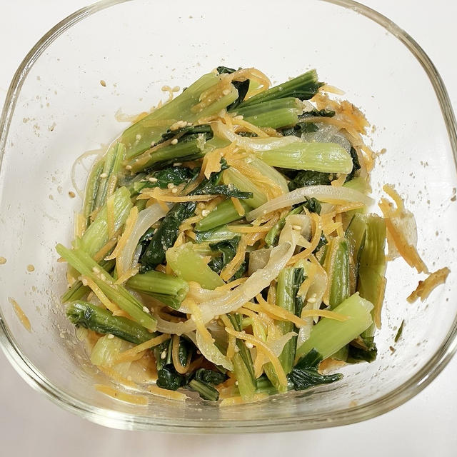 野菜のごまきなこ和え♪