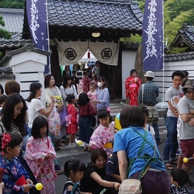 本立寺　ゆかた祭