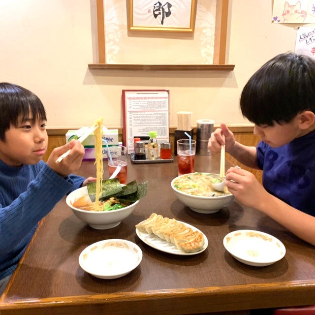 はる兄とれんちびは実家で合宿です！