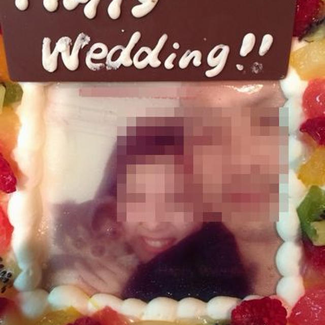 話題の写真転写ケーキピクトケーキのプレゼント