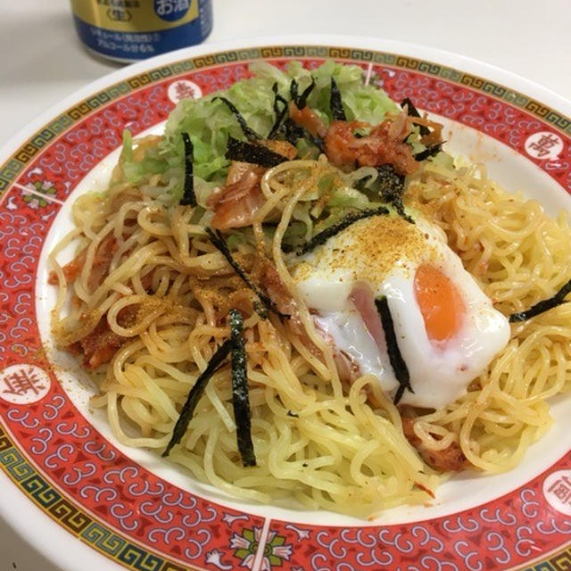 6/18☆辛口ぶっかけ冷やし麺(〃ω〃)一味が・・・