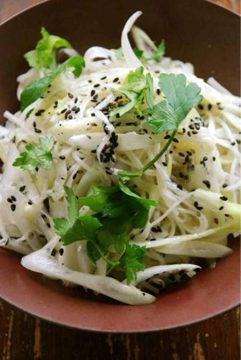 ねぎ塩麹のシンプル和え麺