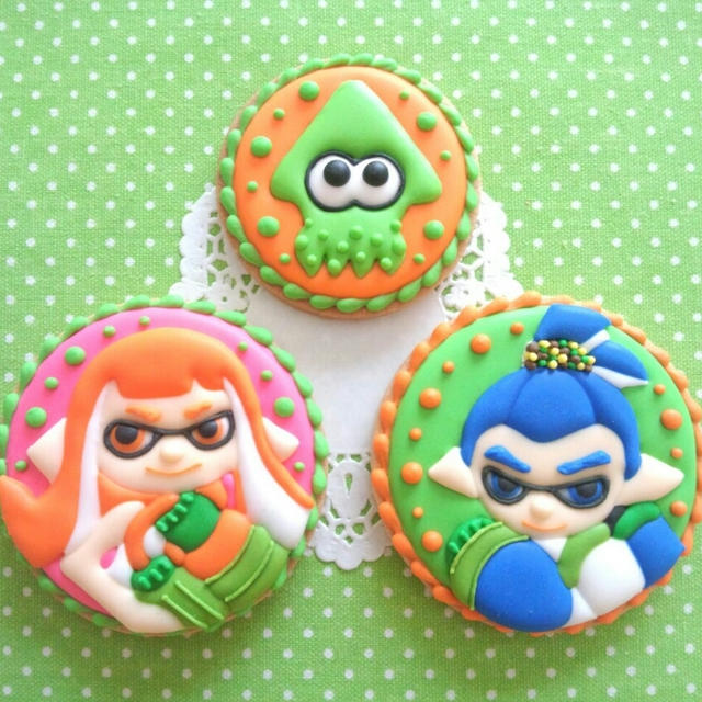 アイシング☆スプラトゥーン ボーイ＆ガール☆ by 森崎りよさん | レシピブログ - 料理ブログのレシピ満載！