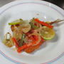 アジフライの野菜ソース乗せ★★★
