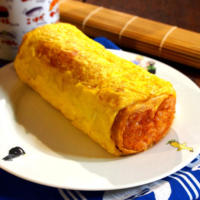 【簡単恵方巻レシピ】卵焼きフライパンで作る「恵方オム巻き」