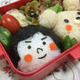 金太郎とクマさん弁当(キャラ弁)