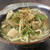 焦がし醤油風味の鶏ごぼう煮込みうどん