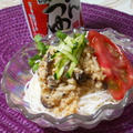 簡単ごちそう麺！レシピコンテスト♪鶏味噌そぼろのごちそう素麺 by 土屋恵利さん