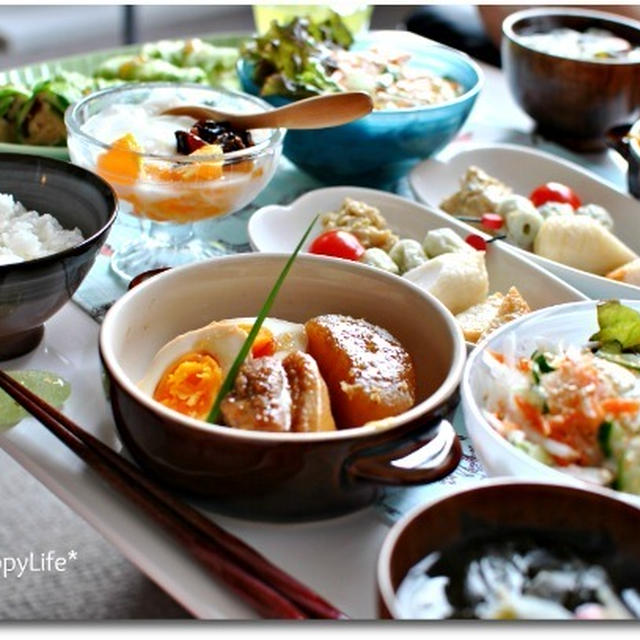☆しっとりおからのキャベツロール＆豚の角煮で29日の朝ごはん☆
