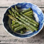 レンジで簡単常備菜。アスパラのしょうゆマヨ和え