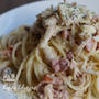 ソーセージときのこのクリームパスタ♬タコのトマトスープ