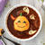 ハロウィンデコの煮込みハンバーグ