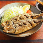 アジの塩焼き