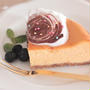 バニラ風味のベイクドチーズケーキ♪