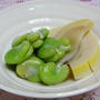 ☆そら豆の翡翠煮　筍を添えて☆