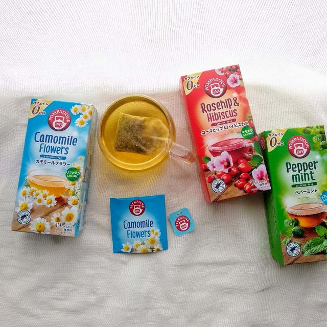 ポンパドールハーブティー シリーズ日本緑茶センター