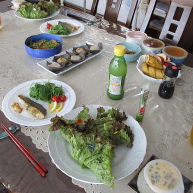 豚肉とカラフル野菜のレタス巻き★★★