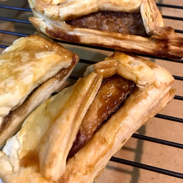 初焼き☆材料3つだけ30分でできる、さつまいもパイ
