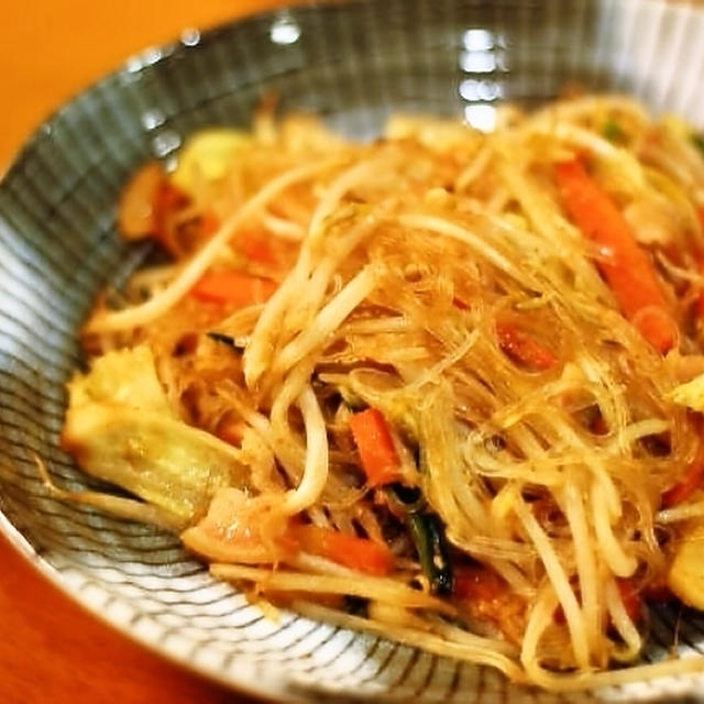 春雨でかさまし野菜炒め◆オイスターソースで