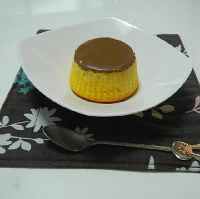 プリン風カップケーキ