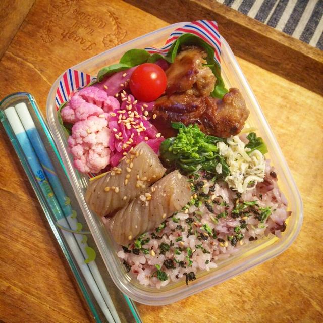 ♡♡#お弁当 でおはようございます**何やら見たことのあるおかずがチラホラ。作...