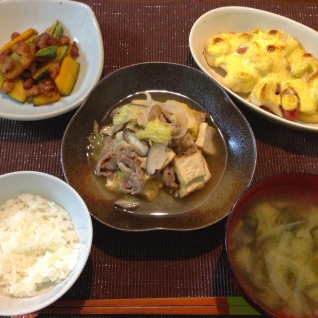 おうちごはん～豚肉と白菜の蒸し煮～