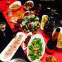 仲良しご近所家族とクリスマス兼忘年会♪