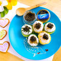 キャビア～～～ごちそうおにぎり♪チョウザメよっ　チョウザメよ～(≧▽≦)