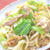 キャベツが美味しい〜！生姜と焦がし醤油のキャベツ焼きうどん。