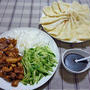 鶏皮で北京ダック風