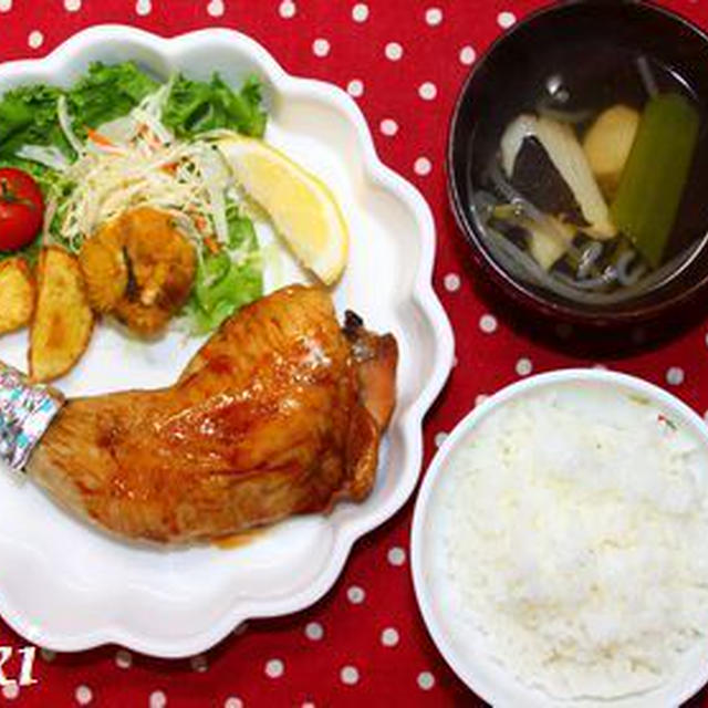 【幼児食】9/11夜　ローストチキン