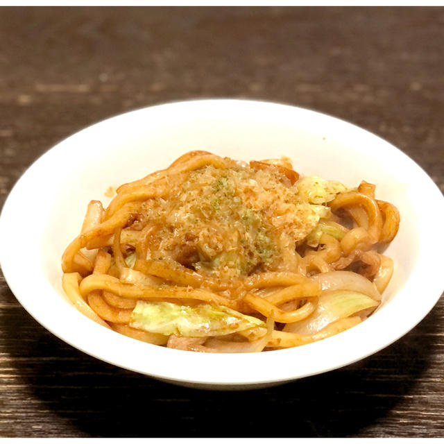 ソース焼きうどん