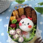 キャラ弁日記☆私…雪だるまじゃないの…♪弁当