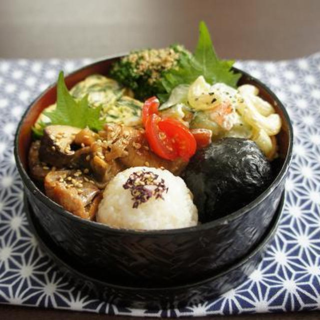 お弁当×エリンギの豚肉巻き