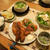 鱈＆牡蠣フライの晩ご飯　と　ピザ窯のあるお宅♪