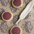 ハロウィンに♪紫色のクッキー