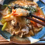 鏡餅、丸ごとドボン！　夕飯の1品にもなる『ネギ豚チーズ餅』旨～～～～！！！！